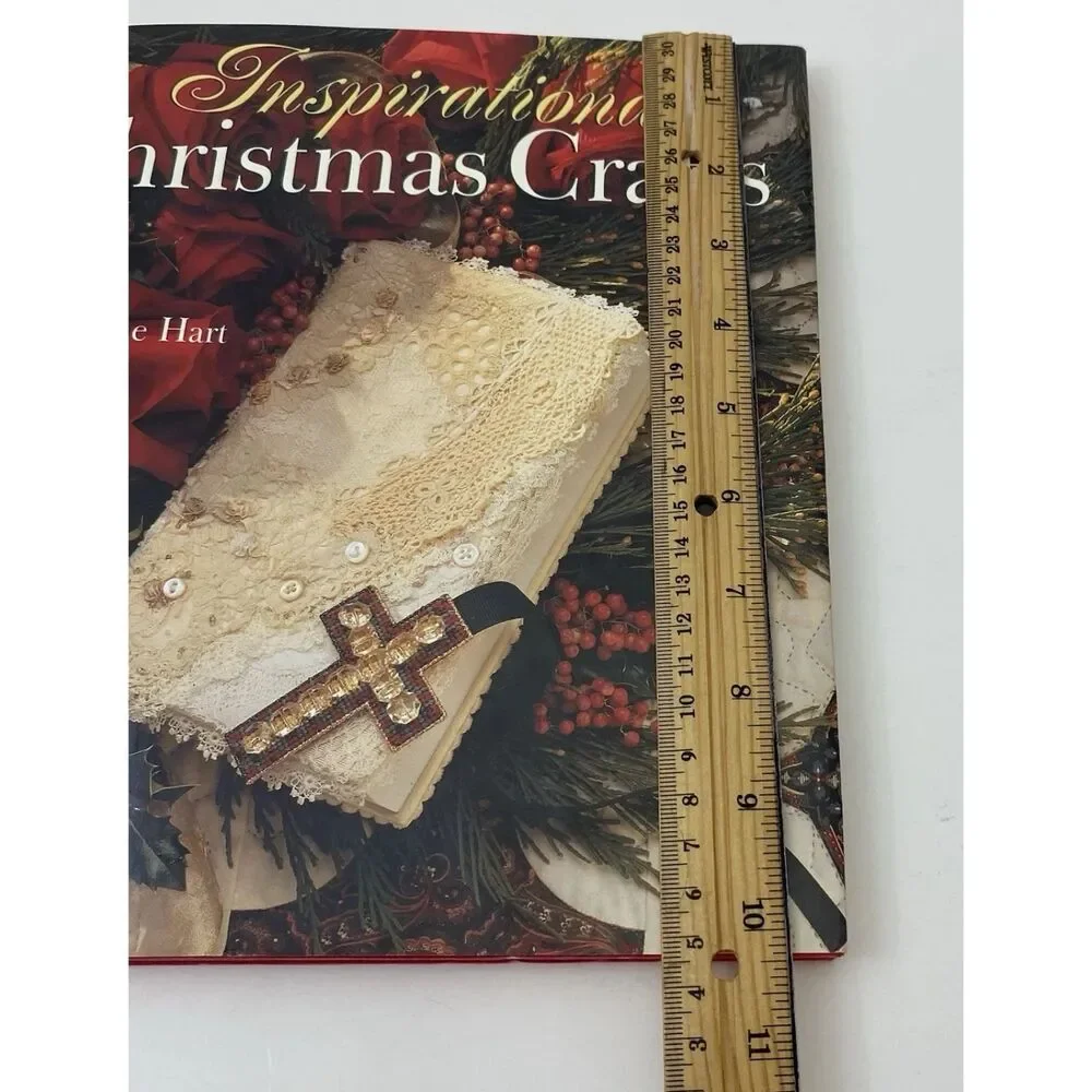 Inspirational Christmas Crafts by Madeline Hart (1998, Hardcover)
